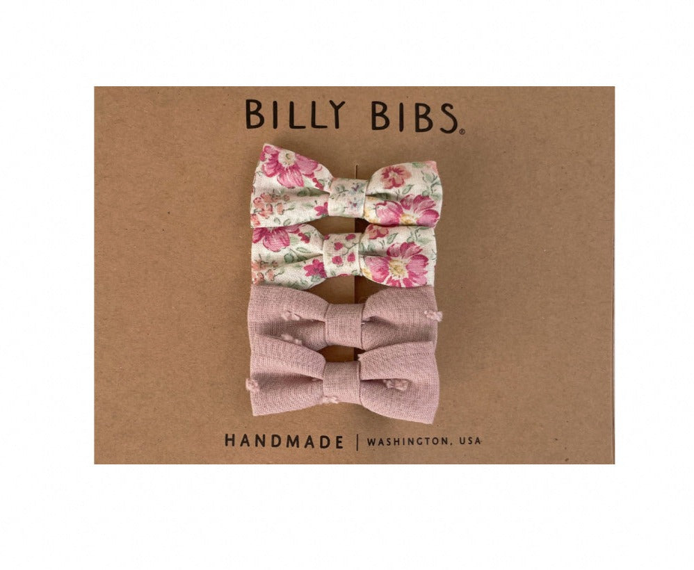 Makayla - 2 pairs - Clip Bow Set