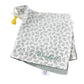 Personalized Mint Muslin Pacifier Holder Lovie