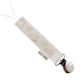 Beige Pacifier Clip