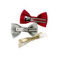 Holly Bow Set Clip