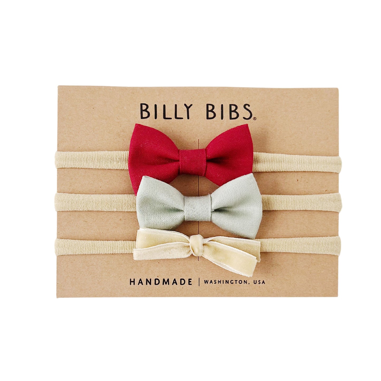 Holly Bow Set Clip