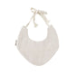 Taupe Personalized Bib