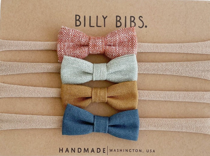 Rainbow Headband Bow Set
