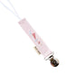 Pink Kite Pacifier Clip