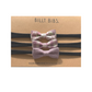 Elena Headband Bow Set - Black Nylon