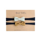 Solid color bows Set x 2 - With black Headband