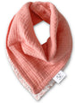Pink Muslin Bandana Bib