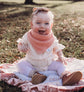 Pink Muslin Bandana Bib