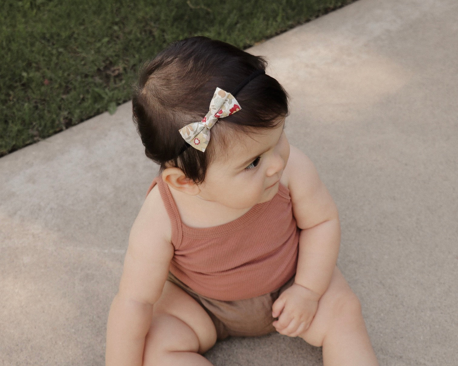 baby bow headband